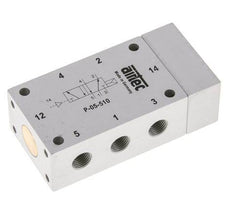 5/2 G1/8'' Air Pilot Valve ATEX 2-10bar/28-140psi Airtec