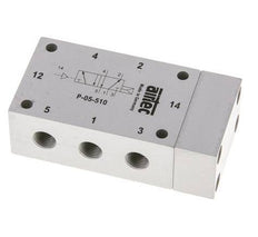 5/2 G1/8'' Air Pilot Valve ATEX 2-10bar/28-140psi Airtec