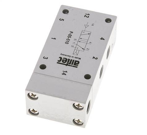 5/2 G1/8'' Air Pilot Valve ATEX 2-10bar/28-140psi Airtec