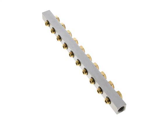 Manifold 10-Station 3/2 5/2 5/3way Airtec M04/P04