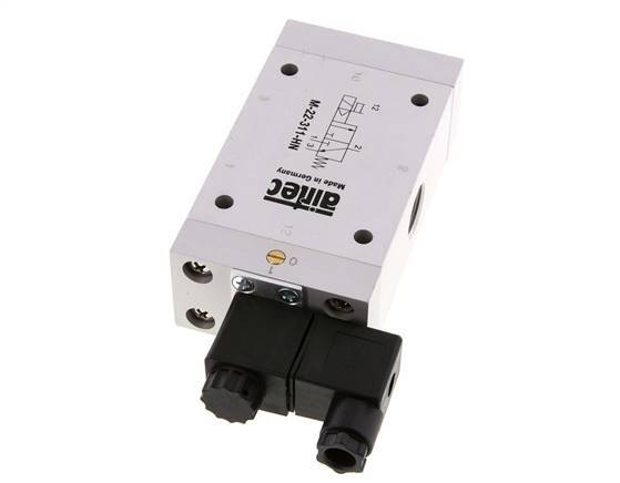 3/2 G1/2'' NC Solenoid Valve 24V AC 2-10bar/28-140psi Airtec