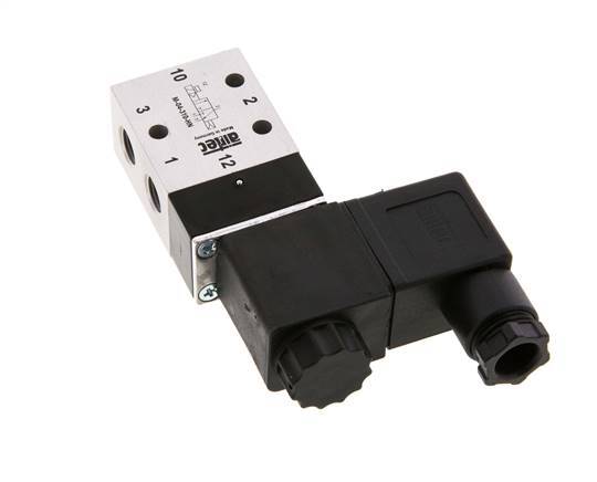 3/2 G1/8'' NO Solenoid Valve 24V DC 2-10bar/28-140psi Airtec