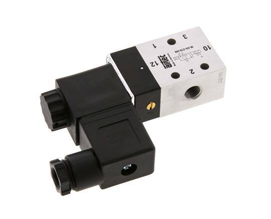 3/2 G1/8'' NO Solenoid Valve 24V DC 2-10bar/28-140psi Airtec