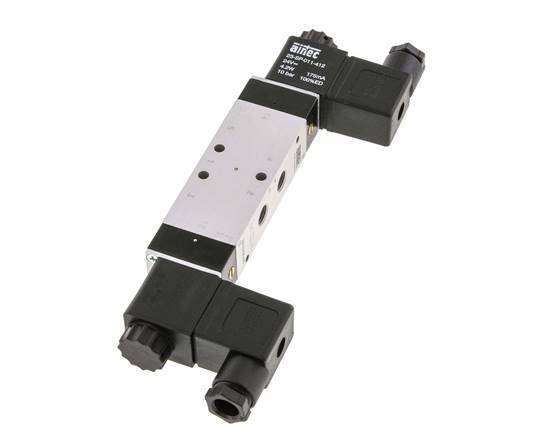 5/2 G1/8'' Bistable Solenoid Valve 24V DC 3-10bar/42-140psi Airtec