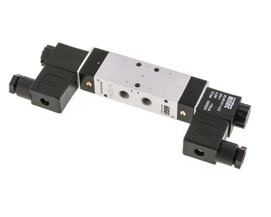 5/2 G1/8'' Bistable Solenoid Valve 24V DC 3-10bar/42-140psi Airtec