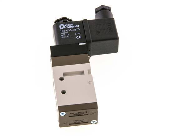 5/2 G1/8'' Solenoid Valve 24V DC 1.5-10bar/21.0-140psi YPC