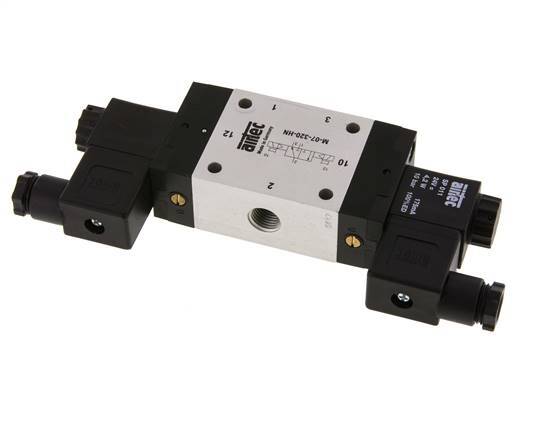 3/2 G1/4'' Bistable Solenoid Valve 230V AC 1.5-10bar/21.0-140psi Airtec