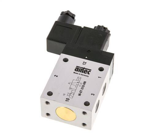 3/2 G1/4'' NC Solenoid Valve 24V AC 1.5-10bar/21.0-140psi Airtec