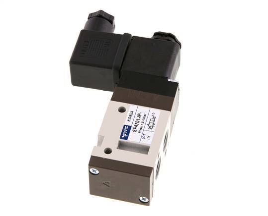 3/2 G1/4'' NO Solenoid Valve 230V AC 1.5-10bar/21.0-140psi YPC