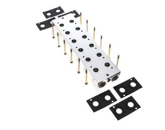 Manifold 6-Station E.MC 3/2-way