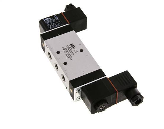 5/3 G1/4'' Exhaust Center Solenoid Valve 24V DC ATEX 3-10bar/42-140psi Airtec