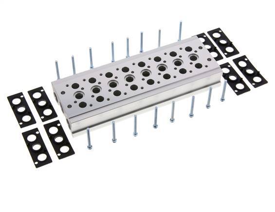 Manifold 8-Station YPC SF2000 5/2 5/3-way