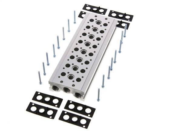 Manifold 8-Station YPC SF2000 5/2 5/3-way