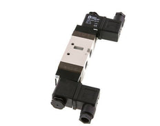 5/2 G1/4'' (G1/8'') Bistable Solenoid Valve 24V DC 1.5-10bar/21.0-140psi YPC