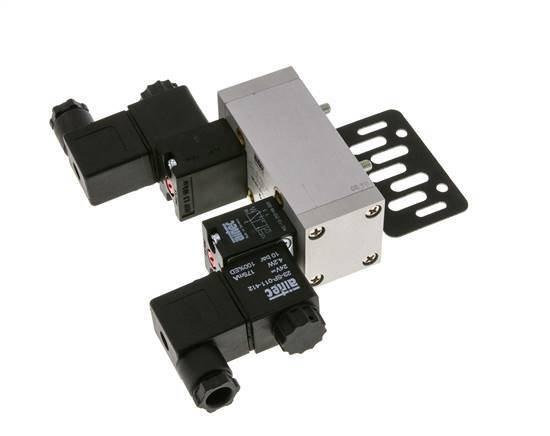 5/3 ISO 5599-1 Center Closed Solenoid Valve 48V DC 3-10bar/42-140psi Airtec