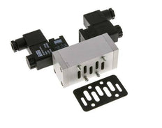 5/3 ISO 5599-1 Center Closed Solenoid Valve 48V DC 3-10bar/42-140psi Airtec