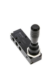 5/3 G1/8'' Center Closed Hand Lever Valve Detent 0-8bar/0-112psi E.MC