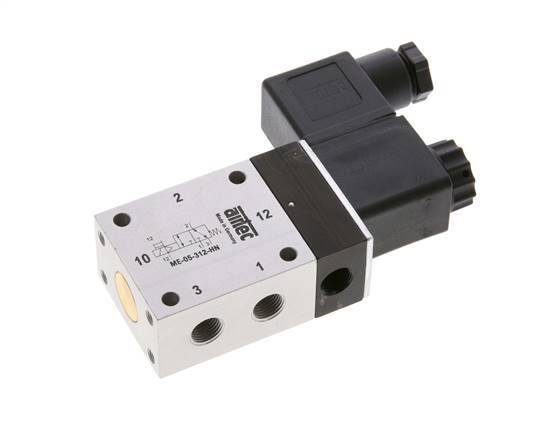 3/2 G1/8'' Solenoid Valve External Pilot 115V AC -0.95-10bar/-13.2-140psi Airtec