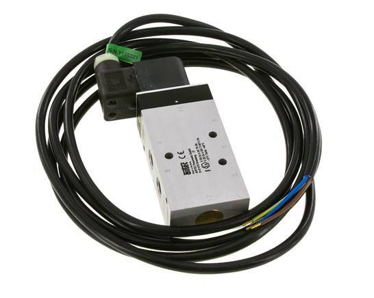 5/2 G1/4'' Solenoid Valve 24V DC ATEX 2.5-10bar/35.0-140psi Airtec