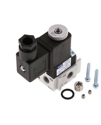 3/2 G1/8'' M5 (M5) NC Solenoid Valve 115V AC 0-8bar/0-112psi YPC