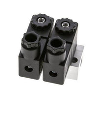 2x3/2 G1/8'' NC Solenoid Valve 24V DC -0.95-10bar/-13.2-140psi Airtec