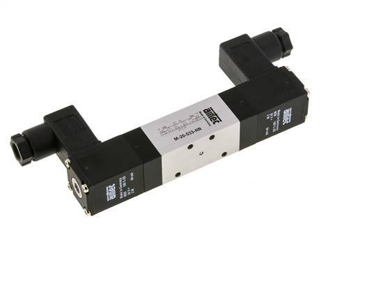 5/3 M5 Exhaust Center Solenoid Valve 24V DC 3-8bar/42-112psi Airtec