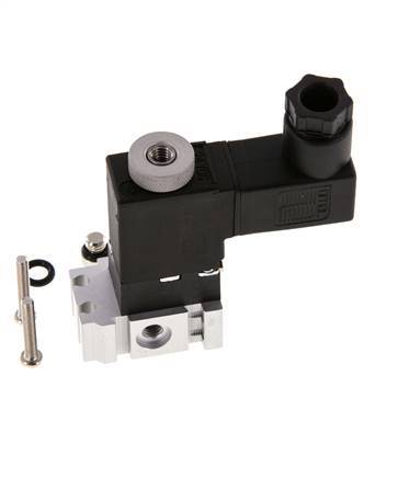 3/2 M5 NO Solenoid Valve 24V AC 0-8bar/0-112psi YPC