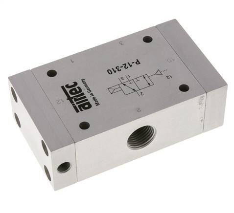 3/2 G1/2'' (G1/8'') Air Pilot Valve 1-10bar/14-140psi Airtec