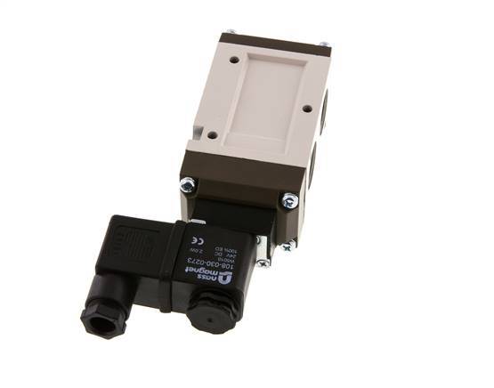 3/2 G1/2'' NO Solenoid Valve 24V DC 1.5-10bar/21.0-140psi YPC