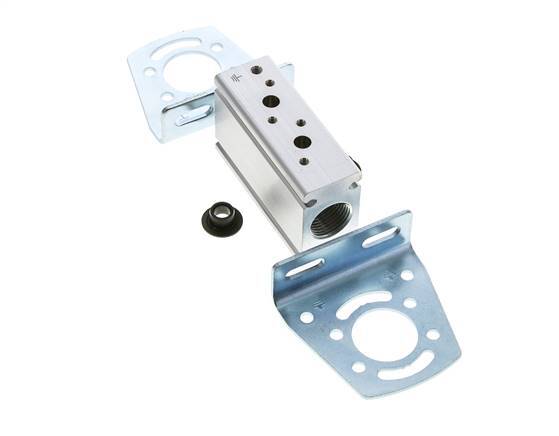 2xG3/8'' Manifold 2-Station Festo 576363 VABM-B10-20-G38-2-P53