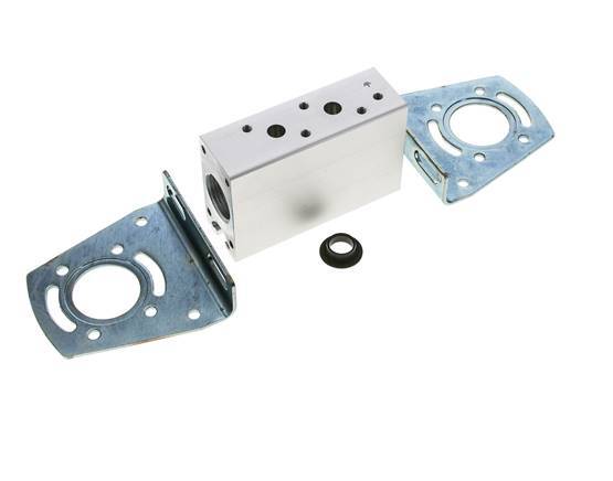 2xG3/4'' Manifold 2-Station Festo 8026338 VABM-B10-30-G34-2-P53