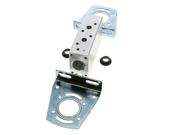 2xG3/4'' Manifold 2-Station Festo 8026338 VABM-B10-30-G34-2-P53