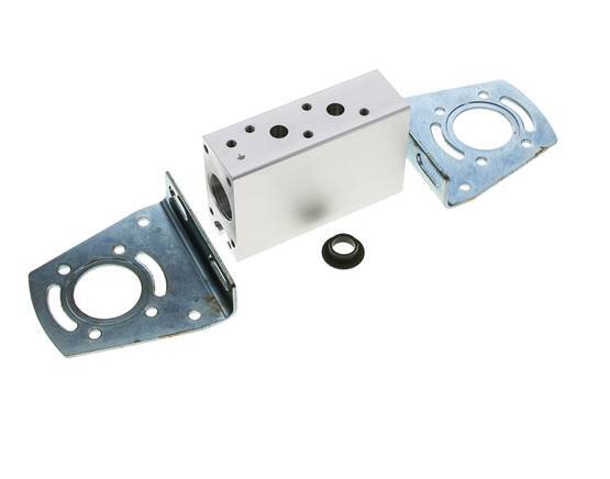 2xG3/4'' Manifold 2-Station Festo 8026338 VABM-B10-30-G34-2-P53