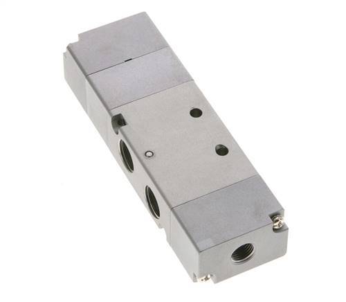5/3 G1/4'' (G1/8'') Center Closed Air Pilot Valve 1.5-8bar/21.0-112psi E.MC