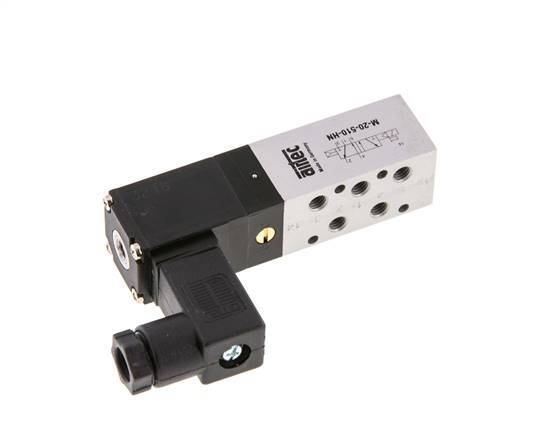 5/2 M5 Solenoid Valve 12V DC 2.5-8bar/35.0-112psi Airtec