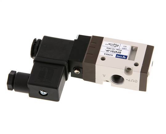 3/2 G1/4'' NO Solenoid Valve 24V AC 1.5-10bar/21.0-140psi YPC
