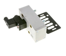 5/2 ISO 5599-3 Solenoid Valve 12V DC 2-10bar/28-140psi Airtec