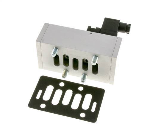 5/2 ISO 5599-3 Solenoid Valve 12V DC 2-10bar/28-140psi Airtec