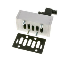 5/2 ISO 5599-3 Solenoid Valve 12V DC 2-10bar/28-140psi Airtec