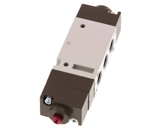 5/3 G1/8'' (M5) Center Closed Air Pilot Valve 2-10bar/28-140psi YPC