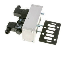 5/3 ISO 5599-3 Center Closed Solenoid Valve 230V AC 3-10bar/42-140psi Airtec