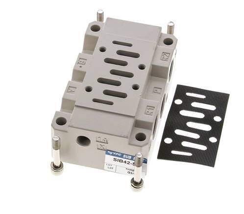 Sub-Base ISO 5599-1 Size 1 G 3/8''
