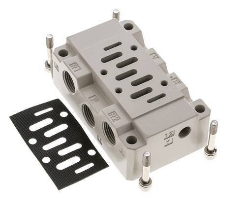 Sub-Base ISO 5599-1 Size 1 G 3/8''