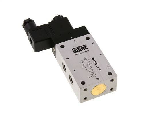 5/2 G1/4'' Solenoid Valve 115V AC 2.5-10bar/35.0-140psi Airtec