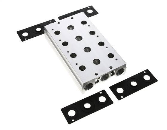 Manifold 4-Station E.MC 5/2 5/3-way