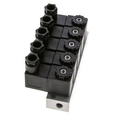 5x3/2 G1/8'' NC Solenoid Valve 230V AC -0.95-10bar/-13.2-140psi Airtec