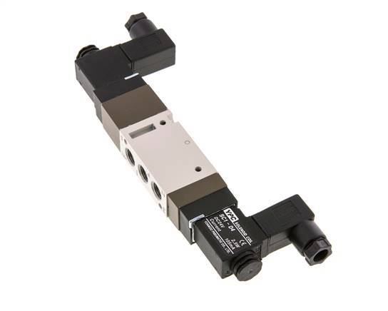 5/3 G1/8'' Pressure Center Solenoid Valve 12V DC 2-10bar/28-140psi YPC