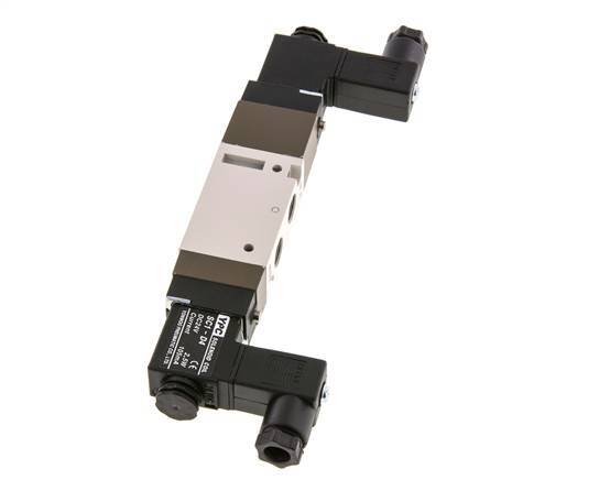 5/3 G1/8'' Pressure Center Solenoid Valve 12V DC 2-10bar/28-140psi YPC