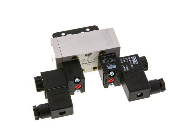 5/2 ISO 5599-1 Bistable Solenoid Valve 115V AC 2-10bar/28-140psi Airtec
