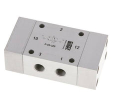 3/2 G1/8'' Bistable Air Pilot Valve 0-10bar/0-140psi Airtec